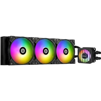 ENERMAX LIQMAXFLO 420mm CPU AIO Liquid Cooler (LGA 1700, 1200, AM5, AM4) - Xtrem - Image 1 of 4