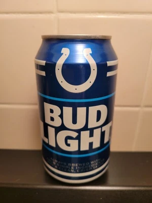 Пивная банка Bud Light Indianapolis Colts ограниченный выпуск 12 унций - Изображение 1 из 4