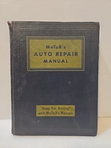 MOTOR'S AUTO REPAIR MANUAL - Eleventh Edition 1935-1948 Book 5th Print Nash Ford - Picture 1 of 11
