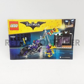 Lego Vintage Instructions Instructions Set 70902 - Batman Catwoman Catcycle Chase