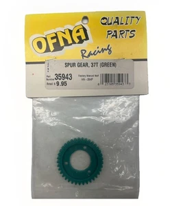 OFNA Racing 35943 ~ Spur Gear 37 Tooth (Green) ~ Vintage RC NIP NOS - Picture 1 of 1