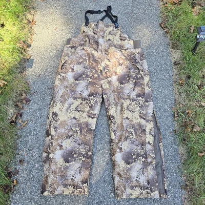 Cabela's Prairie Dry Fowl Hunting Bibs for Men Size 3XL Used Nice Condition Camo - Image 1 of 4