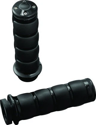 Kuryakyn - 6321 - ISO Grips, Black