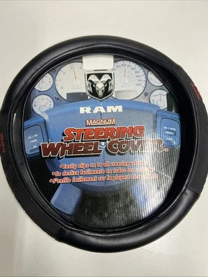 15 in Car Steering Wheel Cover for Dodge RAM 1500 2500 3500 Challenger Charger - Image 1 of 4