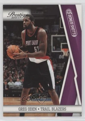 2010-11 Prestige Bonus Shots Purple /49 Greg Oden #99 - Image 1 of 2