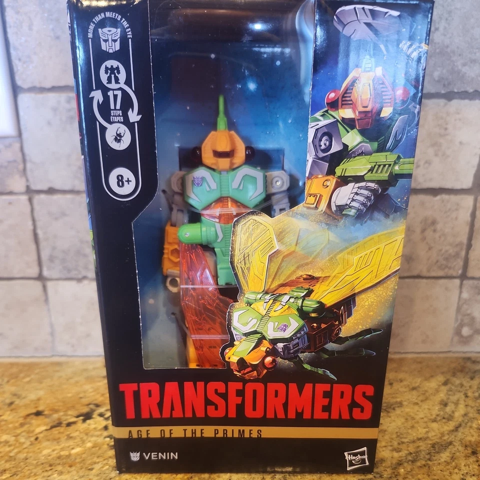 Figura de acción Transformers Generations Age of the Primes Deluxe Venin Foto 1 de 1