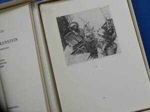 Markus Vallazza. Oswald von Wolkenstein 25 Radierungen Portfolio Tusch Wien - Bild 1 von 7