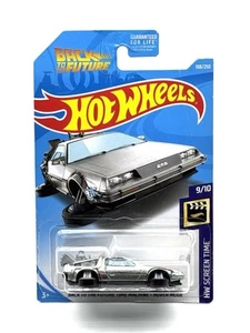 2019 Hot Wheels Super Treasure Hunt Back To The Future Time Machine - Hover Mode - Picture 1 of 8