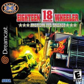 Complete 18 Wheeler American Pro Trucker Sega Dreamcast