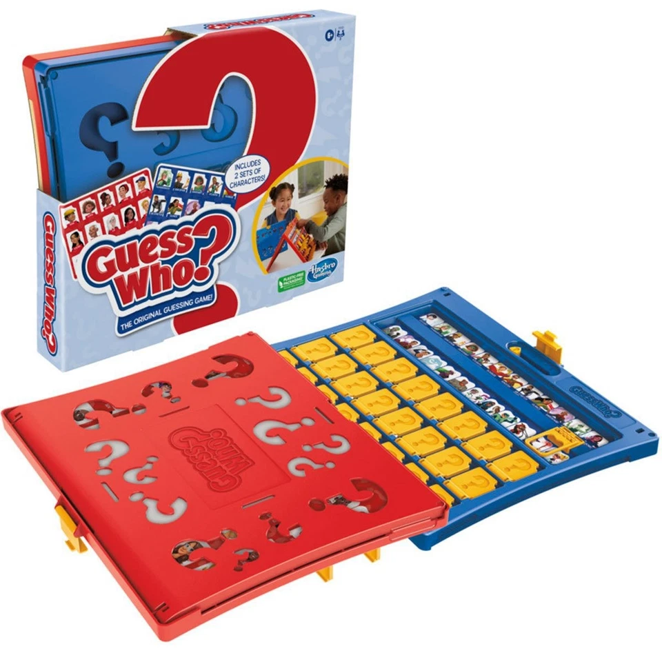 Hasbro Gaming Guess Who? Original Easy to Load Frame Double-Sided Character