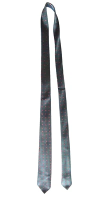 CORBATA HOMBRE CORBATA ROCKABILLY DIAMANTES MEDIADOS DE SIGLO MOD VINTAGE TODO DACRON neocurio Foto 1 de 4