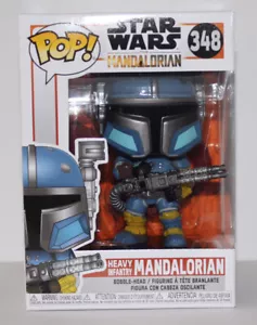 Funko - POP Star Wars: Mandalorian - Mandal de infantería pesada totalmente nuevo en caja - Imagen 1 de 4