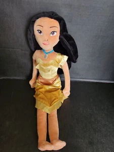 Disney Store Pocahontas Plush Princess Doll Stuffed Animal 20” READ Flaws - Picture 1 of 4