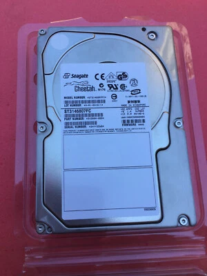 SEAGATE  ST3146807FC / 9V2004-080 146.0GB SCSI FIBER CHANNEL 3.5" HDD. 10K RPM.  - Image 1 of 4