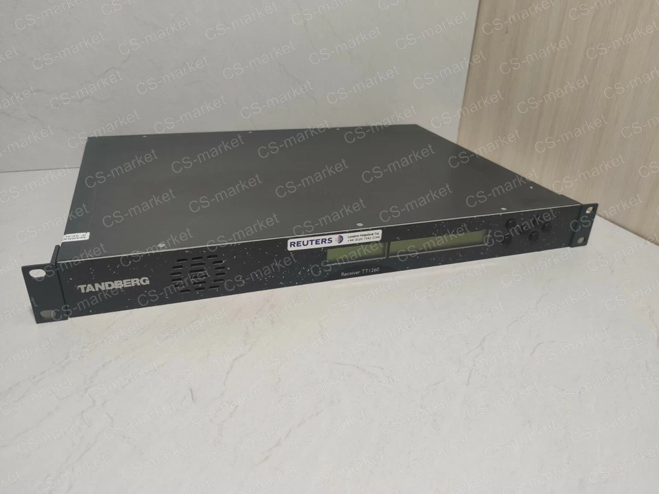 Professional Receiver/decoder Tandberg Reuters TT1260 1U SERIES 7 - Image 1 of 4