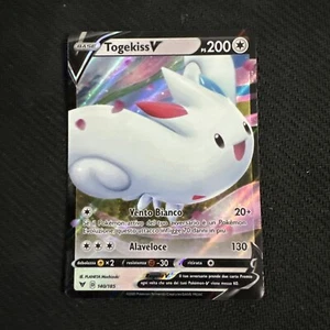 POKEMON CARD - Togekiss V 140/185 - VOLTAGGIO SFOLGORANTE - FULL ART - ITA - Foto 1 di 1