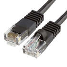 Câble Ethernet réseau Cat5e - câble LAN d'ordinateur 1 Gbit/s - 350 MHz, plaque dorée...