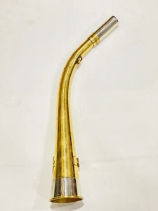 Cuerno único de caza de zorro bocina bateador bocina con cuello de cobre blanco - Imagen 1 de 4