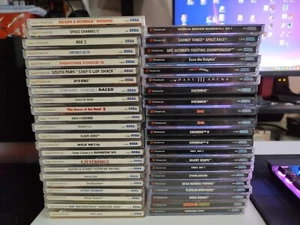 Collection set 37 video giochi games Sega Dreamcast NTSC US U.S.A Vintage CD - Foto 1 di 16