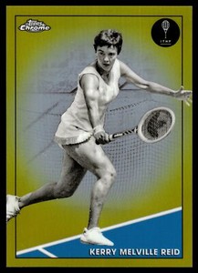 KERRY MELVILLE REID 2021 Topps Chrome Tennis GOLD REFRACTOR 16/50 #58