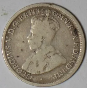 Australia 1917 three pence 10026 - Picture 1 of 2