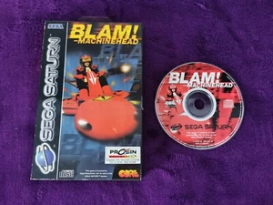 BLAM! MACHINEHEAD Pal EUR Sin Manual Sega Saturn - Imagen 1 de 4