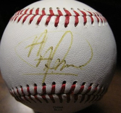 CHICAGO CUBS ALBERT ALMA JR. BÉISBOL FIRMADO MWL Foto 1 de 2