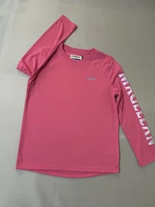 Magellan Fisihing Wear Girls Size M Boyfriend Fit Pink Moisture Wicking Logo NWT - Picture 1 of 5