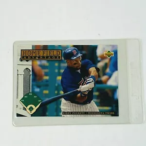 KIRBY PUCKETT Mazo Superior #289 Home Field Advantage Twins Legend - Imagen 1 de 4