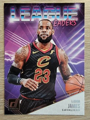 2018/19 DONRUSS LEAGUE LEADERS  LEBRON JAMES #9 - Image 1 of 2