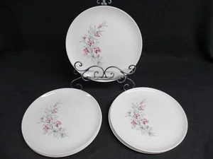 Taylor Smith & Taylor Ever Yours Ivy Twine 10" Dinner Plate 7 Avail MCM Pink - Picture 1 of 8