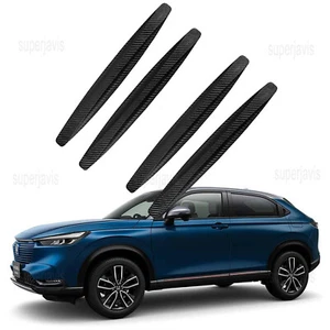 Carbon Fiber Grain Anti-Collision Strip Bumper Guard Protector For Honda HR-V - Picture 1 of 13
