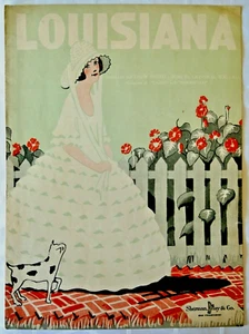 Partituras de Louisiana 1920 piano vocal - Imagen 1 de 1