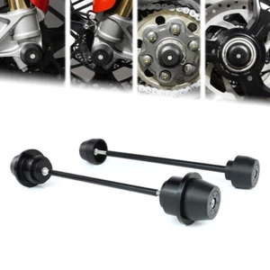 Rear Front Axle Sliders Fit For Ducati Multistrada 1200 Enduro / Pro 2016-2018 - Foto 1 di 13