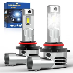 9005 LED Bulbs 30000LM 900% Xenon White 9005/HB3 Fog Lights Pack of 2 - Picture 1 of 6