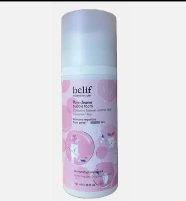 Limpiador de poros Belif espuma de burbujas 100 ml/3,38 oz Foto 1 de 3