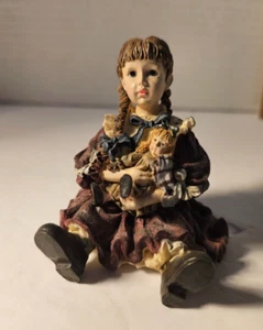 The Dollstone Collection Yesterdays Child 1995 "Patricia w/ Molly" Figurine - Picture 1 of 5