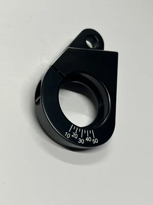 Distributor Clamp Billet Aluminum VW Beetle and Bus , Black Finish  AC905013 - Image 1 of 3