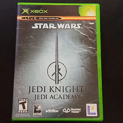 Star Wars Jedi Knight Jedi Academy Xbox, Game Disc, Case, Insert, No Manual - Image 1 of 4