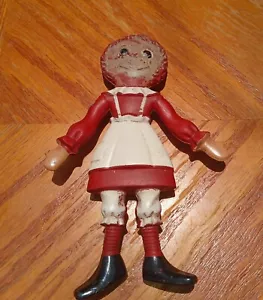 Vintage 1967 Raggedy Ann Bendable Rubber Toy - Picture 1 of 4