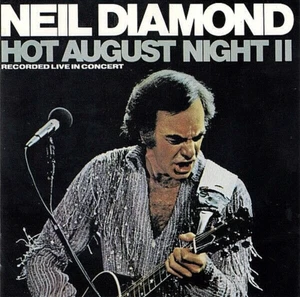 NEIL DIAMOND "HOT AUGUST NIGHT II" (2 LPS) PREMIUM QUALITY USED LP (NM/EX) - Picture 1 of 1