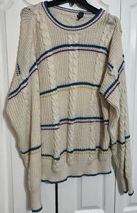 Vintage Colours By Alexander Julian Sweater Mens L - Picture 1 of 2