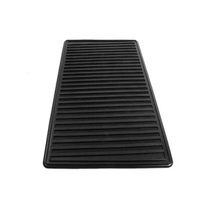 Alfombrilla de tacón de goma. Destinado a ser cosido en alfombras. Negro - Imagen 1 de 1
