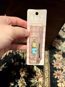 Vintage Yoshitomo Nara A To Z Exhibition Little Wanderer Keychain 2002 - Picture 1 of 2