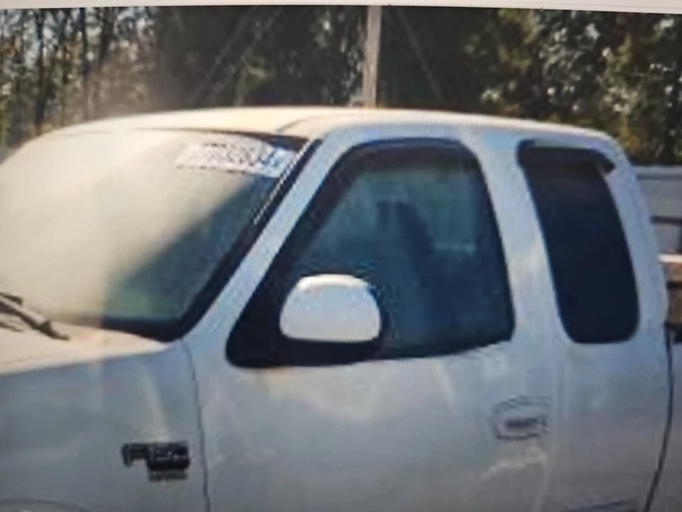 Espejo retrovisor izquierdo del conductor blanco Ford F150 1997-2003 Foto 1 de 1