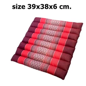 Handmade Seat Cushion Pillow Kapok Mat Yoga Meditation Pad Thai Pattern NEW YEAR - Picture 1 of 6