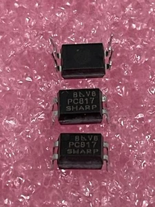 PC817B SENSOR PHOTO 4-PIN DIP SHARP (LOT OF 3) - Picture 1 of 3
