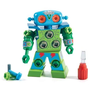 MINT Bau Roboter Bausatz für Kinder Bauen DIY Roboter mit Werkzeugen und Schrauben - Bild 1 von 7
