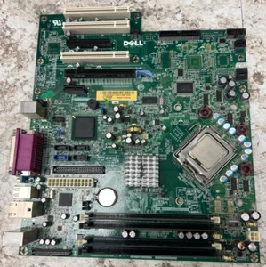 Dell Precision 380 OEM Mainboard 0CJ774 w/ Pentium 4 CPU + 4GB DDR2 666MHz BOOTS - Picture 1 of 3