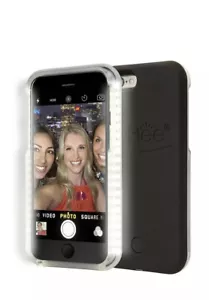 Custodia cellulare illuminata LuMee iPhone 6 Plus o 6s Plus - Nero - Foto 1 di 5